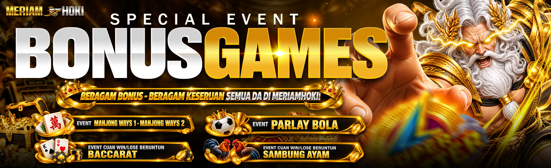 EVENT BONUS MERIAMHOKI