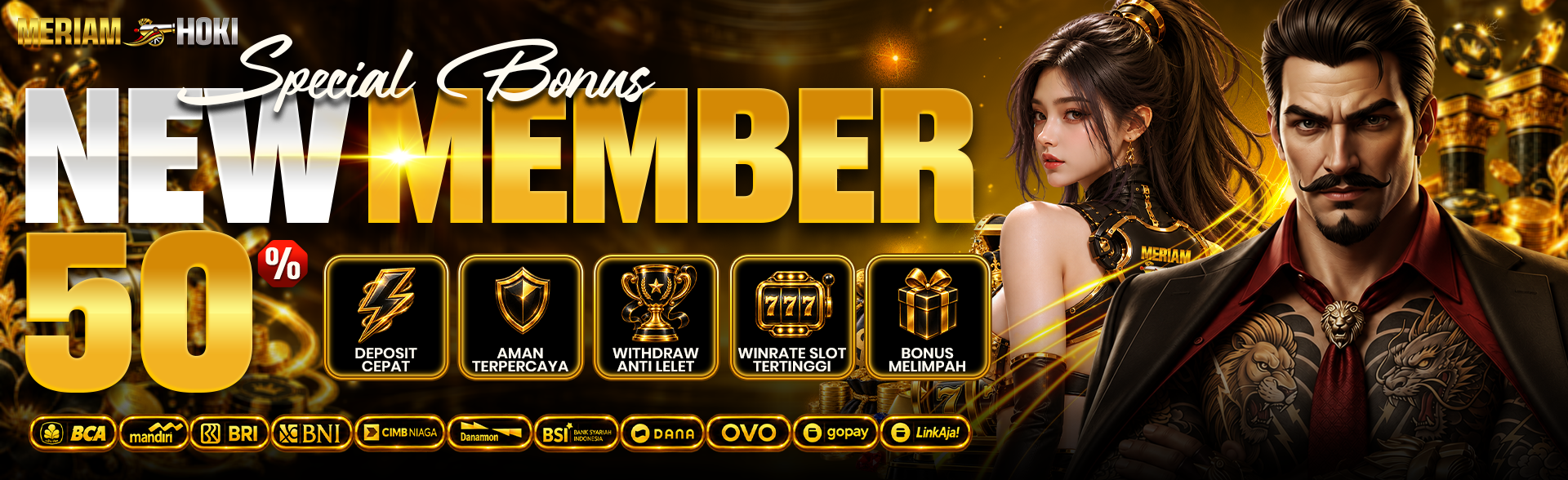 NEW MEMBER 50%